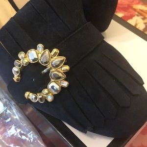 NIB NINE WEST WADLEY NAVY SZ. 9M